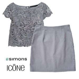 Simmons Icone Exclusive Stretch Pensil Skirt